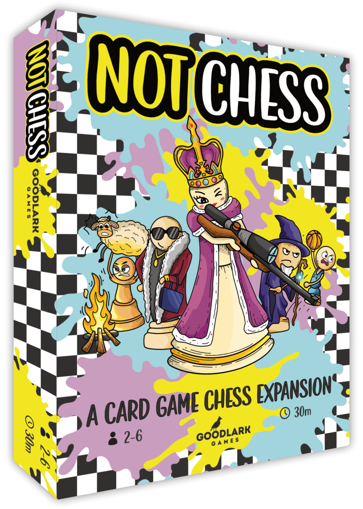 Image shows the box for Not Chess
